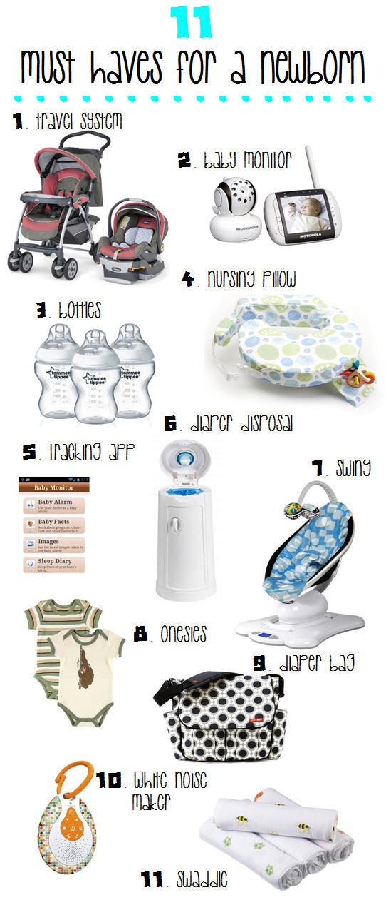 11 Must Haves For Newborns